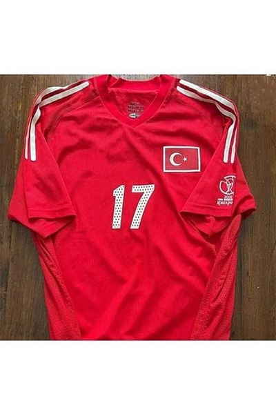 After Party Turkey 2002 World Cup Ilhan Mansiz Legend Nostalgia Jersey Vs Sports Singlet