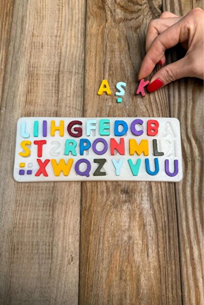 rufus concept Harfler Silikon Mum Kalıbı