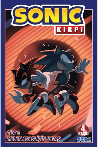 Presstij Kitap Kirpi Sonic Cilt 3 - Melek Adası İçin Savaş