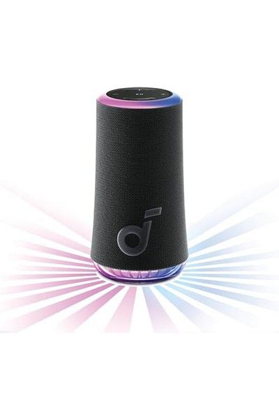 Soundcore Portable Speaker Glow with 30W 360-degree Light, Bluetooth