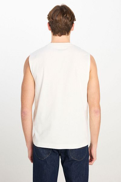 Lee Ανδρικό κοντομάνικο μπλουζάκι με στάμπα Relaxed Fit Horse White