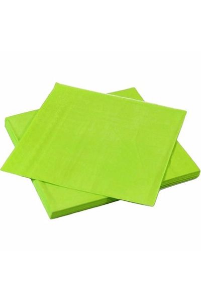 Ambalaj Evi Green Paper Napkin 20 Pieces Birthday Party Napkin