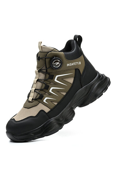 Choice 41 حذاء أمان جديد للرجال للعمل غير قابل للتدمير، أحذية رياضية بأصابع فولاذية، أحذية واقية مضادة للصدمات