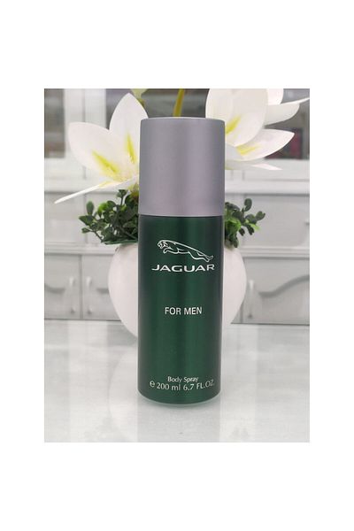 Jaguar Men's Green Deodorant Body Spray – 200 ml – Long-Lasting Freshness