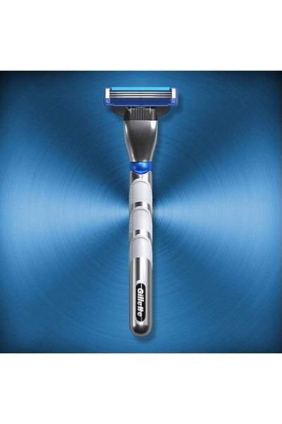 Gillette Mach3 Turbo 3D Razor 1 Handle + 2 Blades
