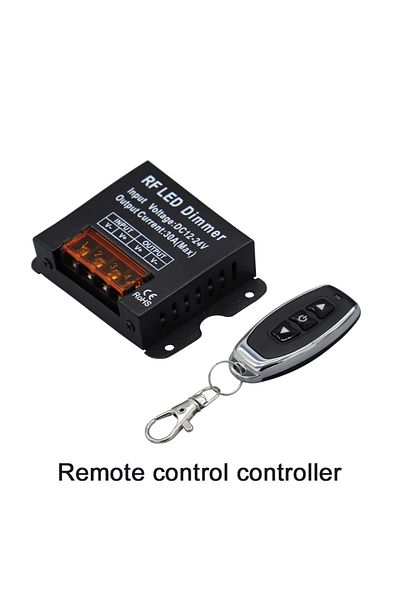 Choice Manual Knob 12v 24v Led Dimmer Remote Controller For Led Strip Light Dimming Knob Switch Voltage Reg