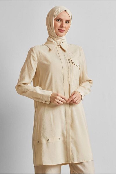Alvina Eyelet Detailled Tunic 45533