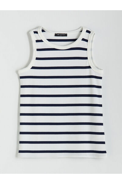 LC Waikiki Crew Neck Striped Women's Athlete