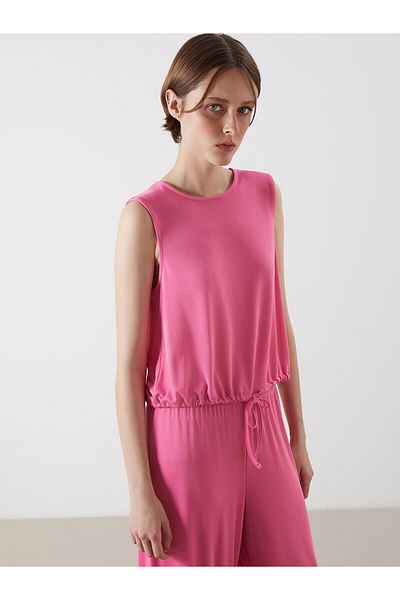LC Waikiki Crew Neck Gathered Women's Undershirt