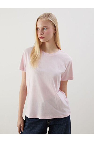 LC Waikiki Γυναικείο μπλουζάκι Özmarka New Season με λαιμόκοψη ποδηλάτου