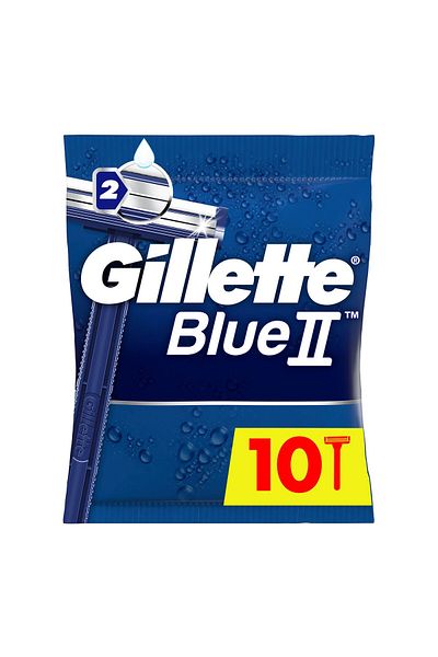 Gillette Blue II Men's Disposable Razors 10pcs