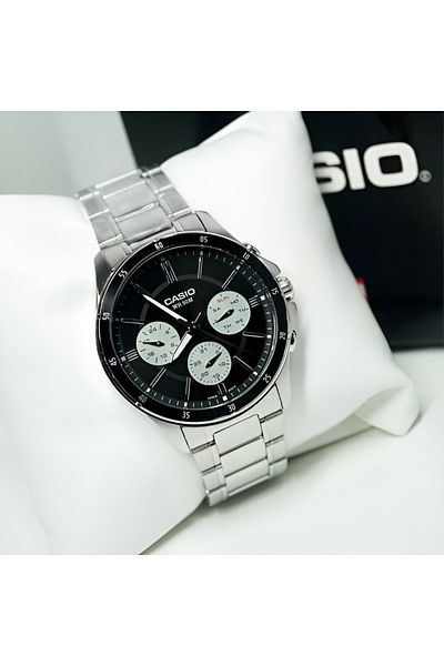 Casio Enticer Standard Analog Stainless steel Band Men's Watch