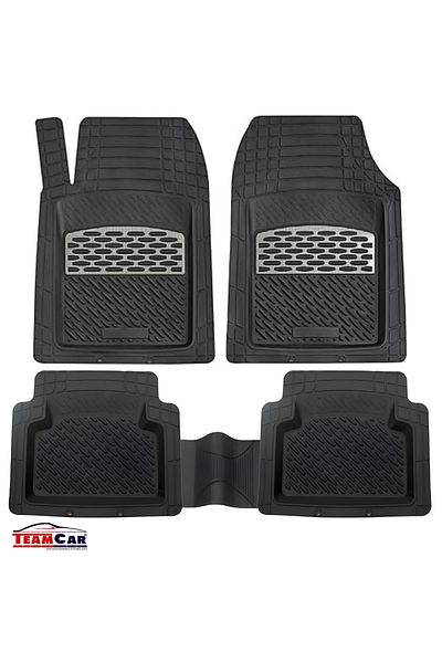 TEAMCAR Covorașe Auto ® Set 5 Piese - Silver