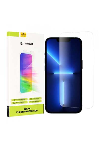 Techsuit Protector de ecran pentru iPhone 13 Pro Max / iPhone 14 Plus - Techsuit Clear Vision Glass - Transparent