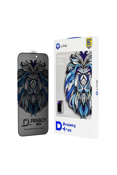 Lito Carcasă pentru iPhone 14 Pro Max - Lito D+ Pro Privacy - Neagră