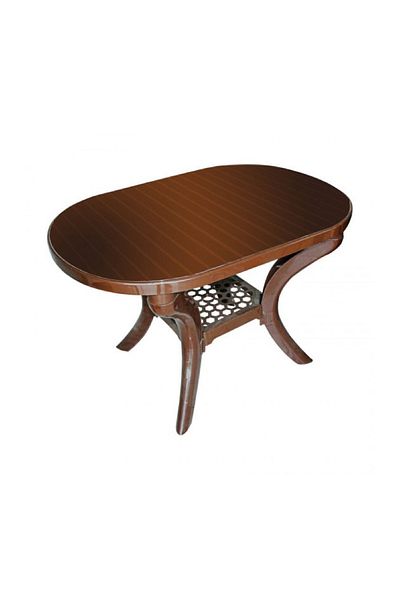 rexa Oval Curve Plastic Table – 114x80x72 cm Durable & Easy-to-Assemble Table