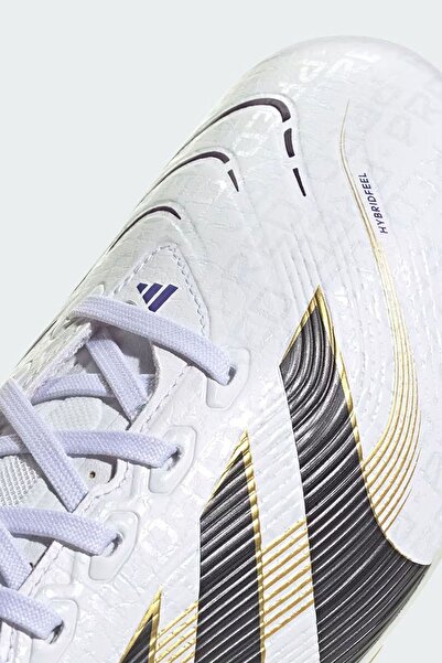 adidas Predator League Fg/Mg Unisex Sports Shoes Jı1116 Ftwwht/Cblack/Goldmt