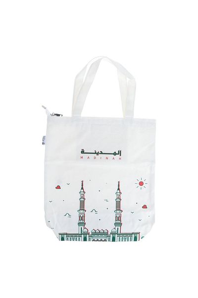 Shababuna X Hnak Our Kingdom Madina Canvas Tote Bag TA0004-1