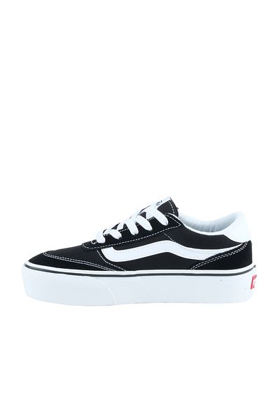 Vans Brooklyn Ls Platform Women's Black-White Sports Shoes Vn000Dc4Ba21