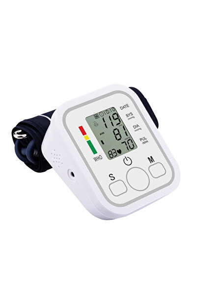 ETG Digital LCD Display Sphygmomanometer with Strap - Blood Pressure Monitor