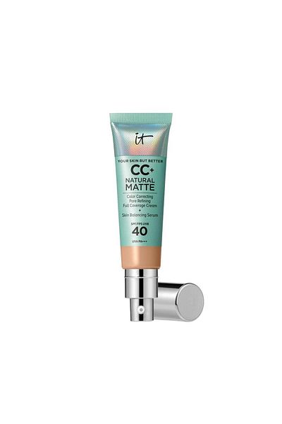 it cosmetics Cc Cream Cu Finisaj , Cc Matte Spf40, Neut Medium, 32 ml