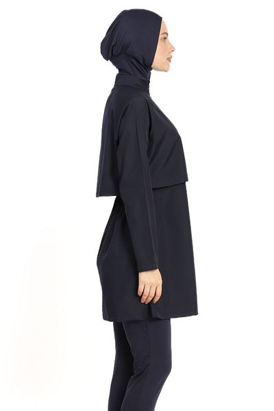 InStyle 6201A Μαγιό Κλειστό Σκούρο Navy Blue Hijab
