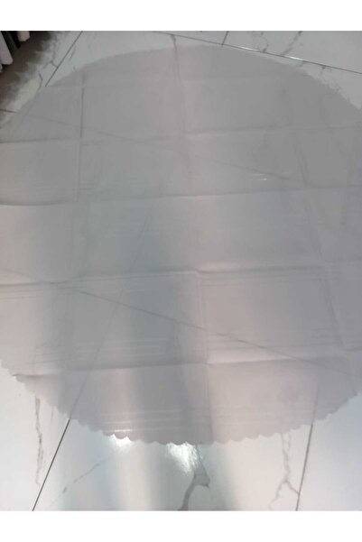 Elisam Round Worry-Free Stain-Proof Tablecloth (Gray)