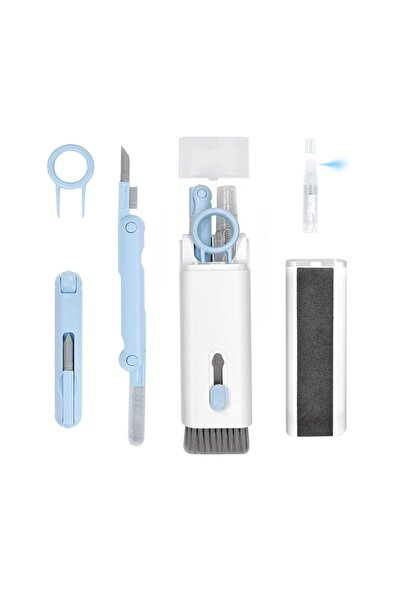 OEM Kit Multifunctional Ultradion de Curatare Produse Electronice 7 in 1 Pentru Laptop, Tastatura, Telef