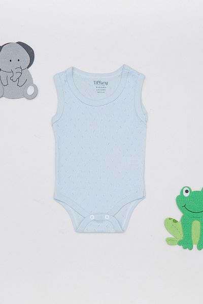 Fulla Moda 100% Cotton Snap Fastener Children's Bodysuit