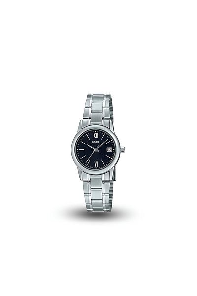 Casio Women’s Standard Stainless Steel Silver Dial Date Watch