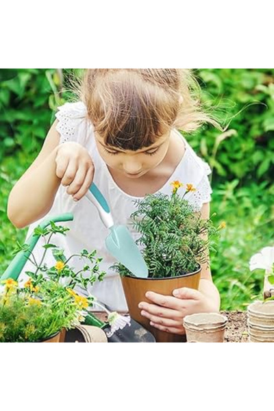 OEM Gardening set for children, Turquoise