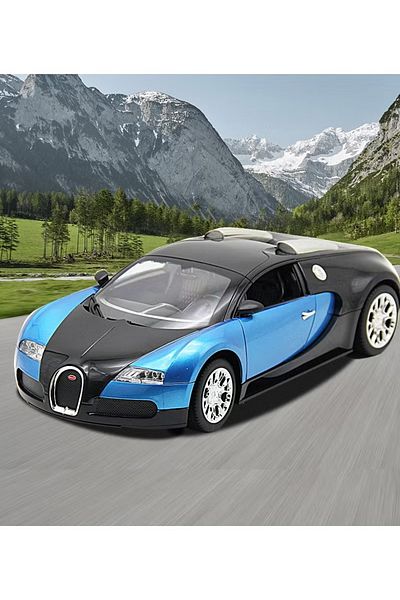 Toy Box Treasures R/c Bugatti Remote Control Full Function Super Sports Car For kids