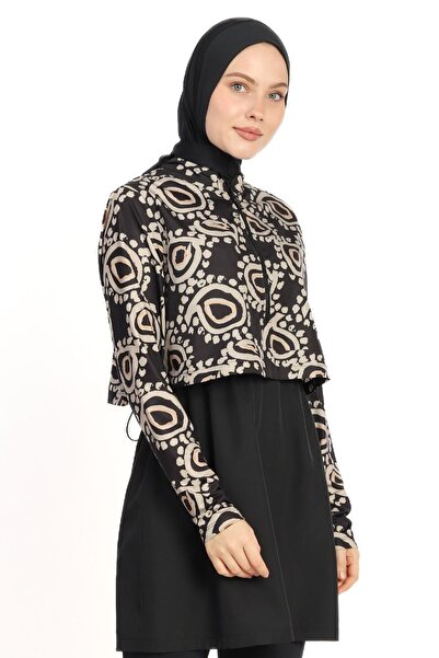 InStyle 6199A Μαύρο Μαγιό Καλυμμένο