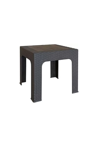 rexa Loft Tea Table – 50x50x45 cm Fixed Polypropylene Table for Dining & Living Spaces