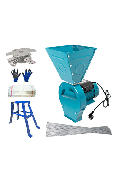 COBI SMART® Set moara electrica cereale 2 in 1, 4.5 kW, 3200 rpm, 300 kg/h, a...