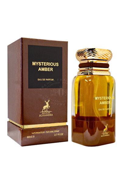 Maison Alhambra Maison Alhambra Mysterious Amber Unisex Eau De Parfum 80Ml