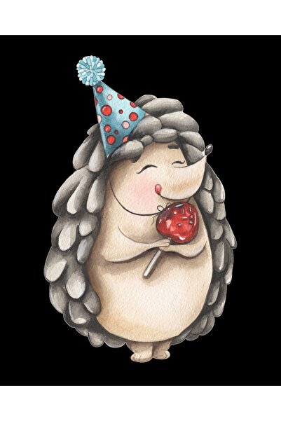 Reysa Tasarım Hedgehog Wall Sticker