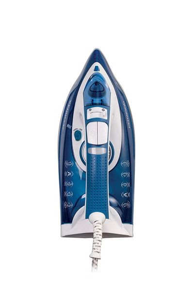 Kenwood 2600W Self-Clean and Anti-Calc Steam Iron with Auto Shut Off Function Blue and White 350ml