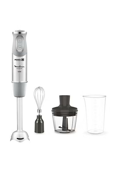 Moulinex 1000W 20-Speed Quickchef Lite Turbo Function Hand Blender Multicolor 800ml