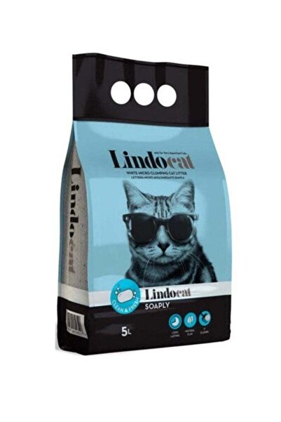 Lindo Cat رمل القطط ليندوكات برائحة الصابون - ٥ لتر