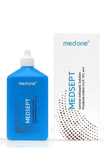 ALKHURAIJI Medon Medcept Iodine Povidone 10% 240ml
