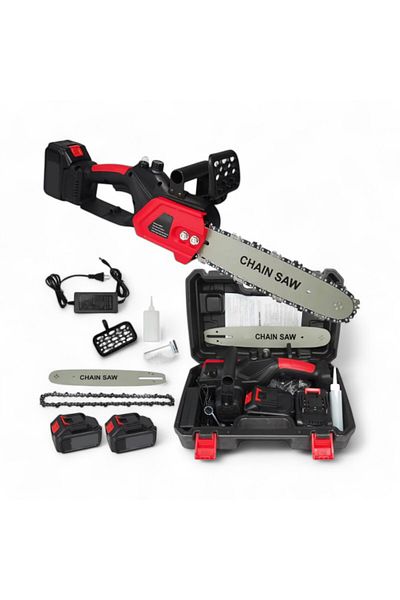 COBI SMART® Cordless chainsaw HD 215, 2 batteries 21 V Li-ion, 5 AH, 1100 W, 12 inch blade - COBI SMART®