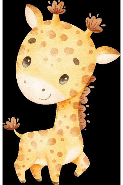 Reysa Tasarım Giraffe Wall Sticker