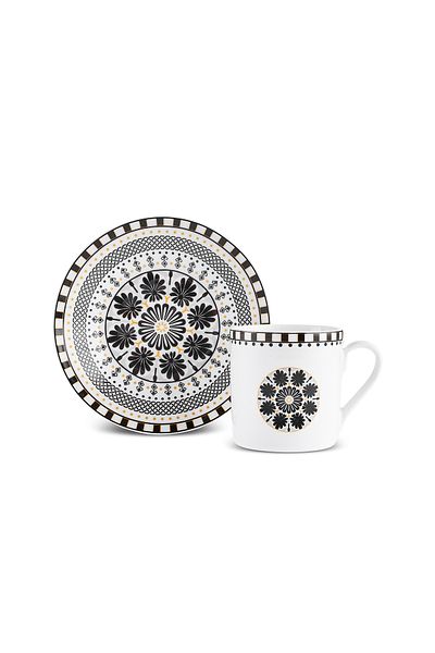 Karaca Tuna 2-Person Coffee Cup Set 90 ml