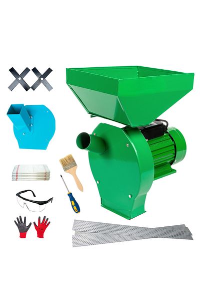 COBI SMART® 3 in 1 electric grain mill set, 3.9 kW, 300 kg/h, accessories included - COBI SMART®