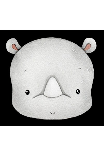 Reysa Tasarım Rhino Head Wall Sticker