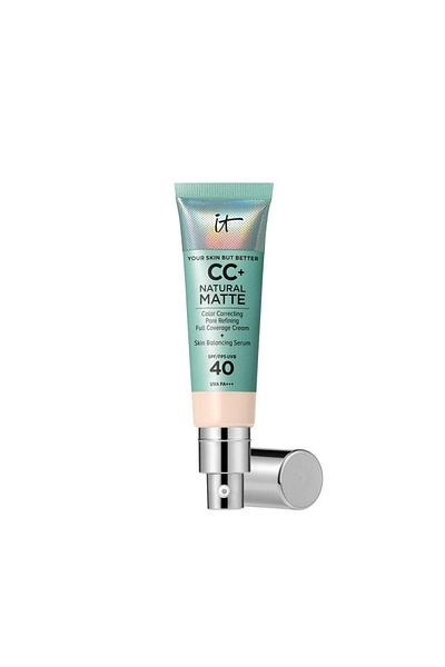 it cosmetics CC Cream cu finisaj , iT COSMETICS CC+ Matte SPF40, fair porcelaine, 32 ml