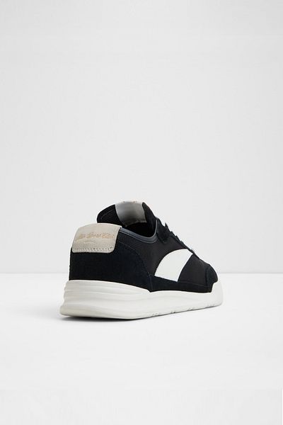 Aldo Clubmtl - Men's Textile Black Lace-Up Modern Design Sports Shoes
