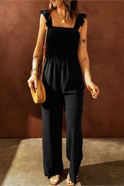 WildFashion Casual summer jumpsuit made of breathable material M815-1