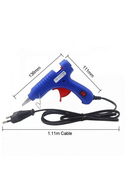 wei inox Pistol de lipit, plastic, 13.6x11.1 cm